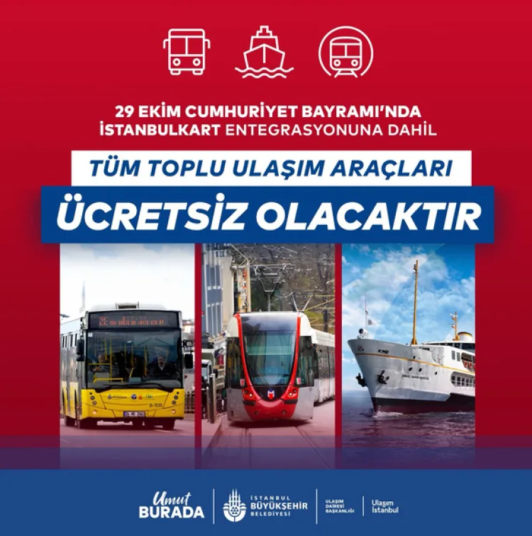 İstanbullular 29 Ekim'i coşkuyla kutlayacak