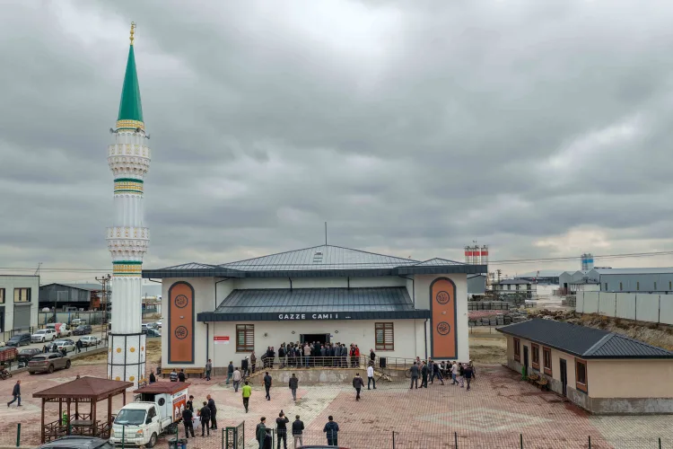 Konya Meram'da Gazze Camii ibadete açıldı