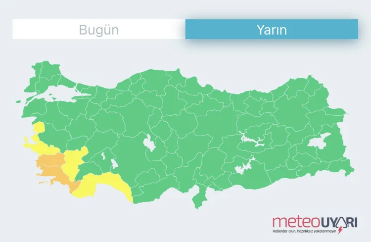 Ege ve Akdeniz için kuvvetli yağış alarmı! Sel ve hortum riskine dikkat