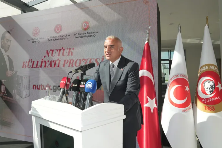 Nutuk Külliyatı Projesi tanıtıldı... Milli mücadelenin mirası Nutuk 8 dilde sınırları aşıyor