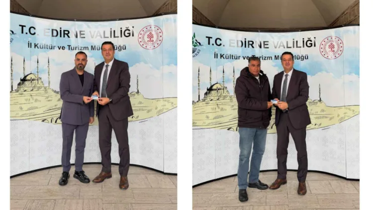 Edirne'nin değerleri Bakanlık onayıyla taçlandı... Keşanlı Uyan kardeşlere kültürel miras unvanı
