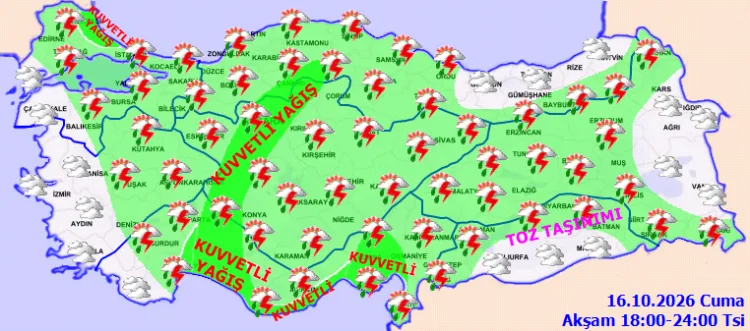 Meteoroloji’den 3 kritik uyarı! İstanbul, Ankara ve Karadeniz için kuvvetli yağış alarmı