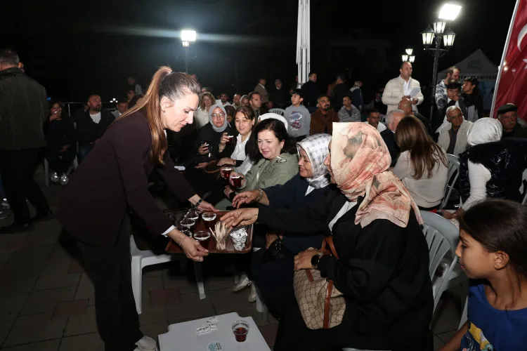 Nilüfer'de “Şadi Başkan’la Akşam Çayı” buluşması Üçevler'de