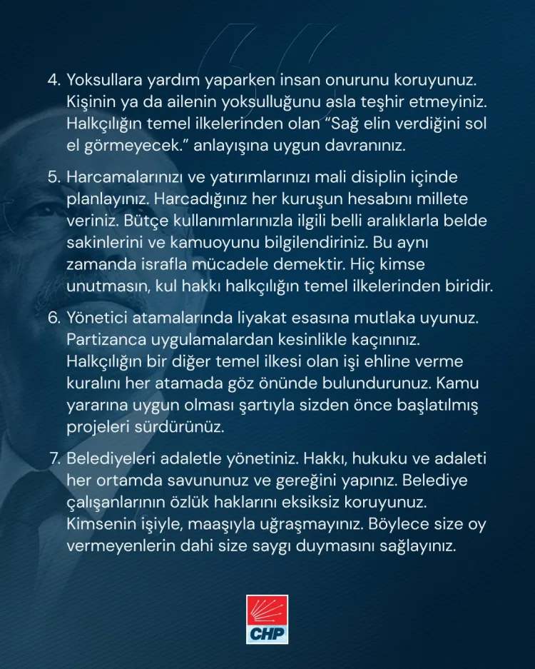 Kılıçdaroğlu: Kirli adamın CHP’de yeri yoktur