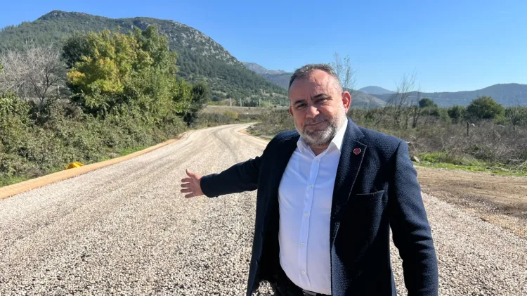 Bursa Kestel ve Gürsu kırsalında yollara Büyükşehir yeniliyor