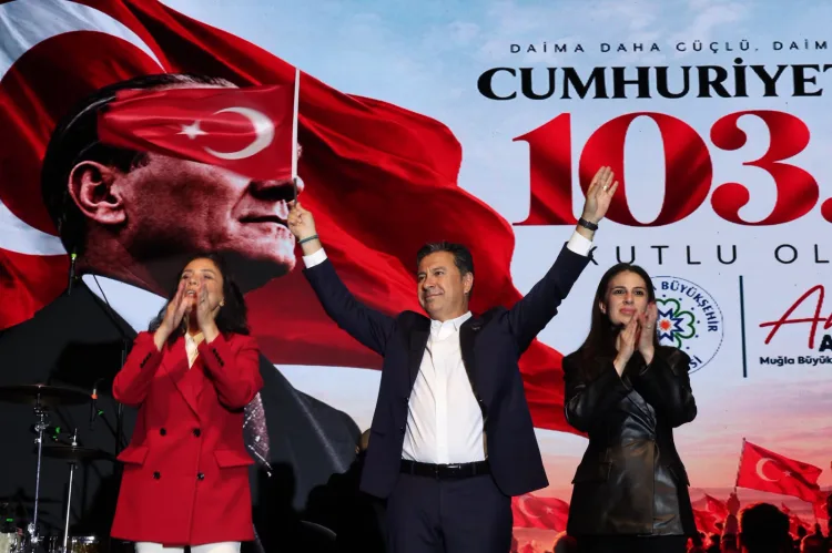 Muğla'da Cumhuriyet coşkusu Madrigal konseriyle zirveye çıktı