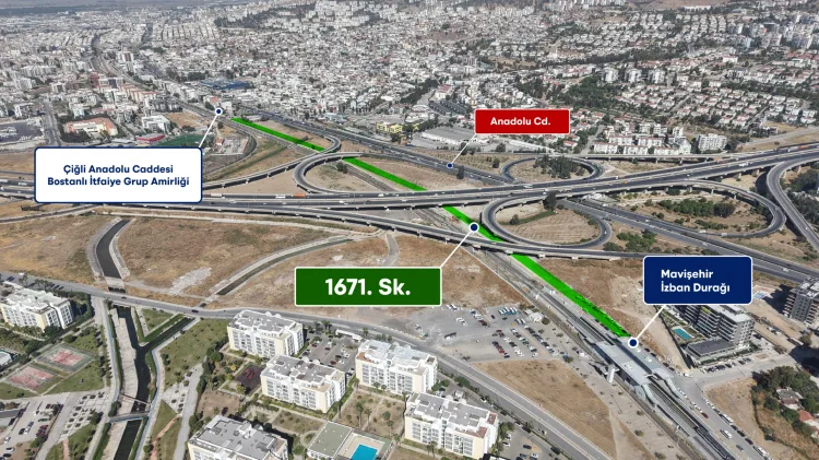 Çiğli ile Karşıyaka arasında yeni bağlantı yolu