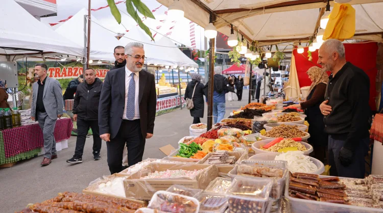 Erzurum lezzetleri Keçiören’de vatandaşlarla buluştu