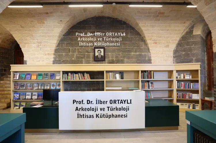 Gaziantep’te İlber Ortaylı Kütüphanesi açıldı