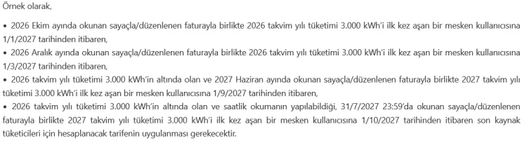 6,5 milyon haneyi etkileyecek limit açıklandı... Elektrik faturasında destek sınırı değişti