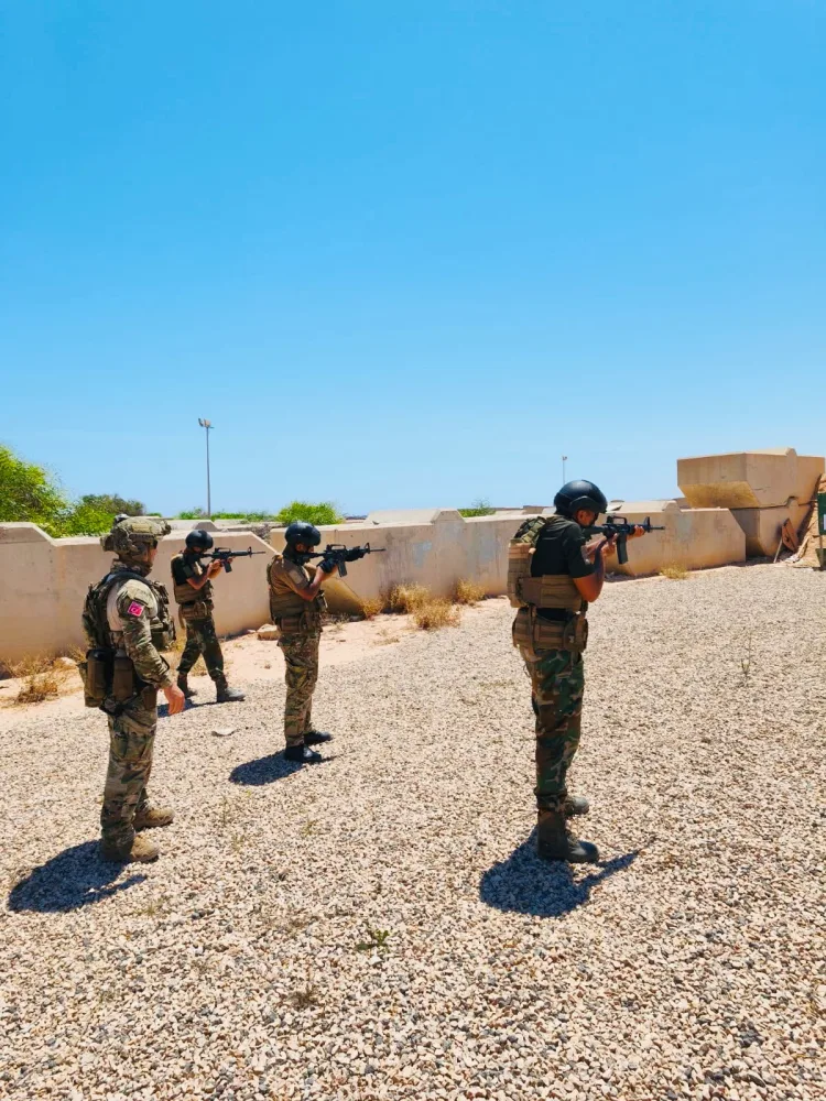Libya Deniz Özel Kuvvetleri’ne SAT Eğitimi Veriliyor