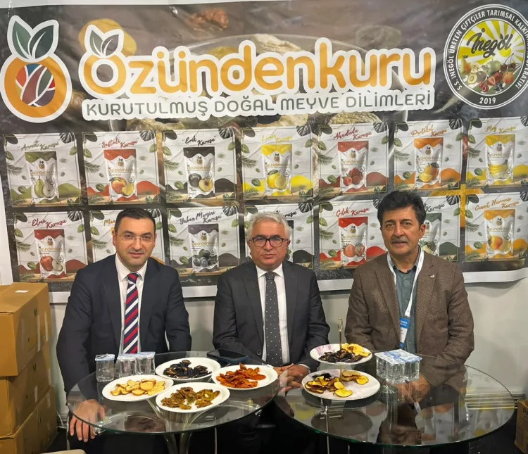 İnegöl’ün tarımsal değerleri Bursa Tarım Fuarı’nda tanıtılıyor