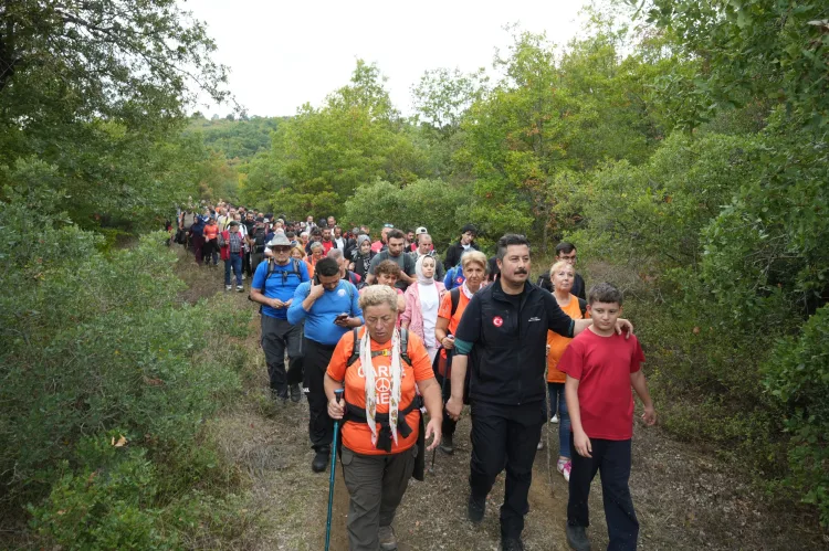 Bursa'da yüzlerce doğasever Yenişehir'de buluştu