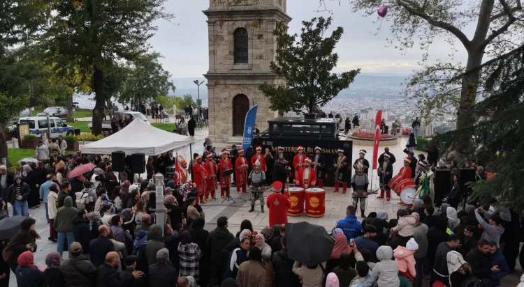 Bursa'da Fethin 700. yılında ‘Mehterler Buluşması’