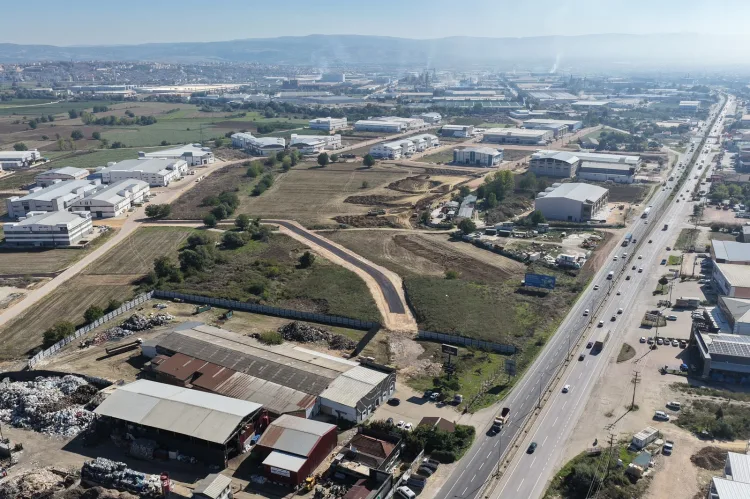 Bursa Büyükşehir’den İnegöl’e 7 kilometrelik yeni yol