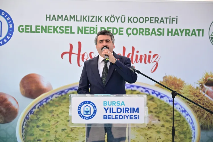 Asırlık Nebi Dede Çorbası geleneği Yıldırım’da yaşatıldı