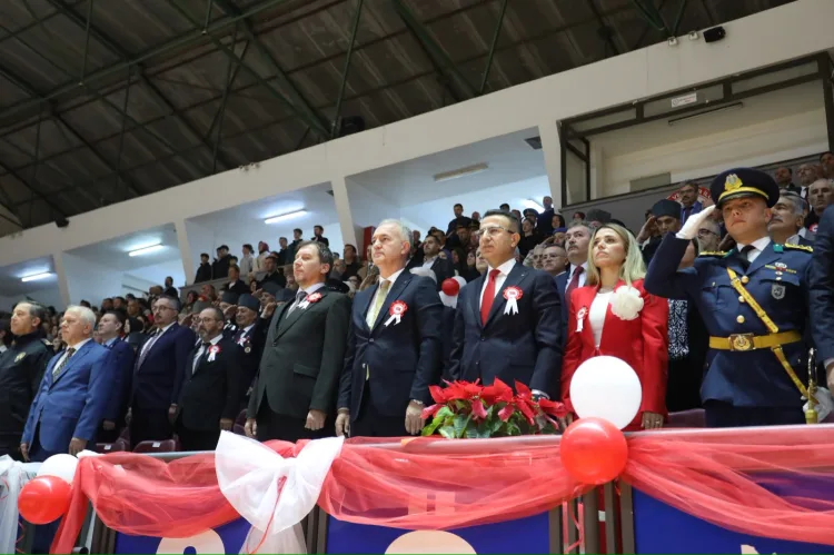 İnegöl’de Cumhuriyetin 103. yılı coşkuyla kutlandı