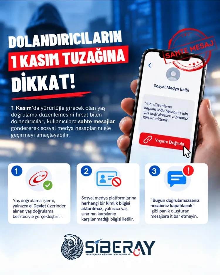 Siberay uyardı: 1 Kasım tuzağına düşmeyin!