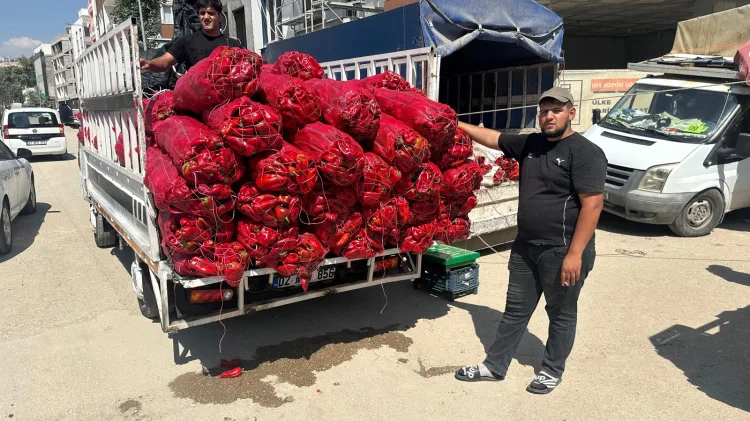 Adıyaman’da kış hazırlıkları hızlandı... Damlarda salça mesaisi başladı