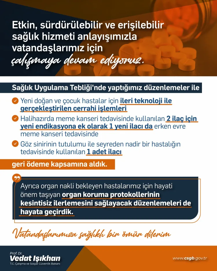 Yenidoğan ve çocuk hastalar için yeni geri ödeme düzenlemesi