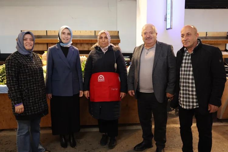 Gebze’de kadın çiftçilere ziyaret
