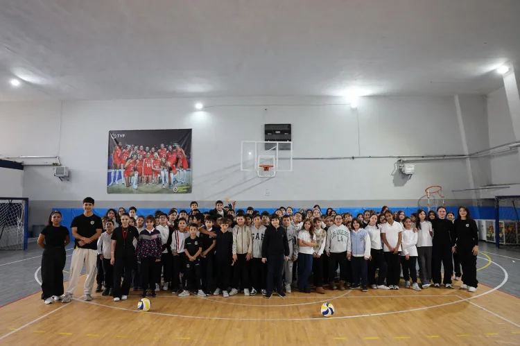 Sakarya'da geleceğin voleybolcuları yetenek keşfinde