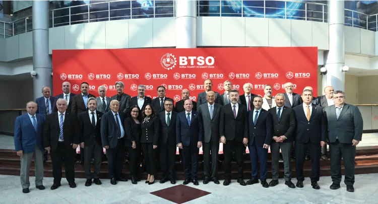 BTSO Başkanı Özer Matlı’dan yoğun mesai