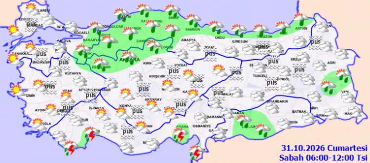 Meteoroloji’den sağanak yağış uyarısı! Birçok bölgede gök gürültülü sağanak bekleniyor