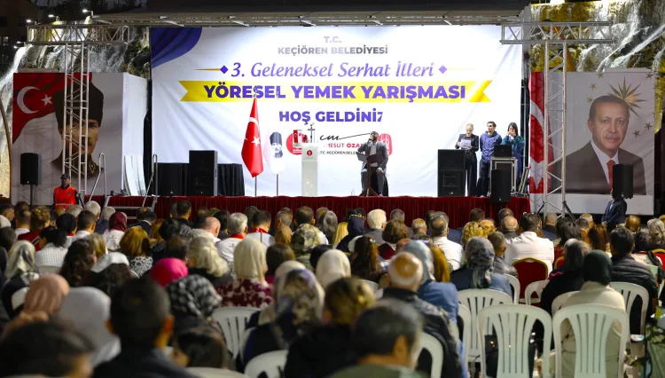 Keçiören’de yöresel lezzetler yarıştı, ödüller sahiplerini buldu