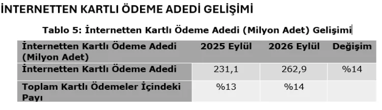 Türkiye’de Kartlı Ödemeler Yüzde 35 Artarak 2,9 Trilyon TL’yi Aştı