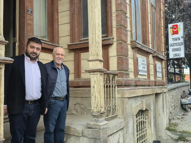 CHP'li Yazgan’dan Trakyalı gazetecilere ziyaret
