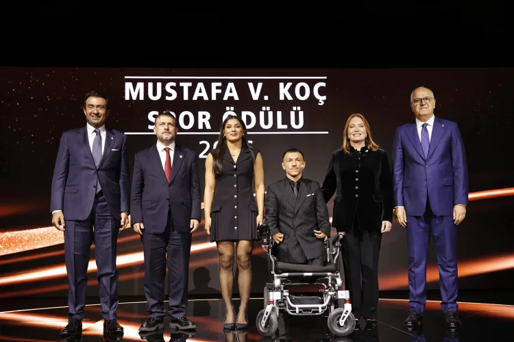 2026 Mustafa V. Koç Spor Ödülü'nün sahibi oldu