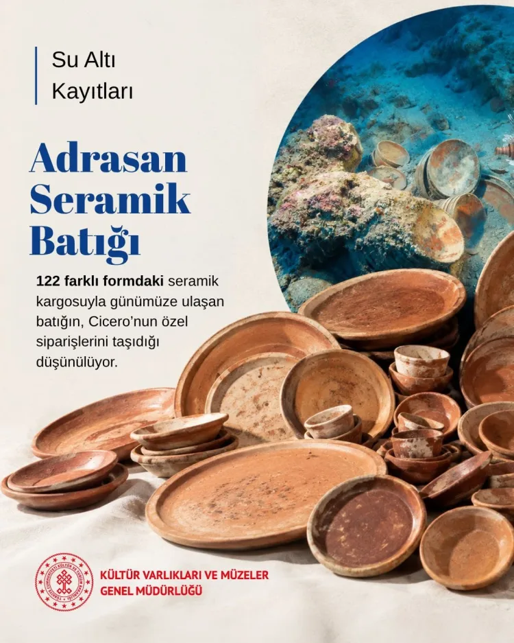 Antalya açıklarında 2 bin yıllık batık... Cicero’nun siparişi mi?!