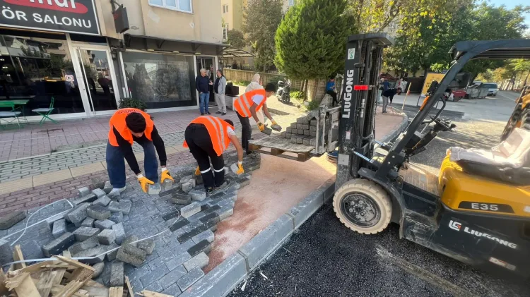 Bursa Büyükşehir'den Erdoğan Caddesi'ne düzenleme
