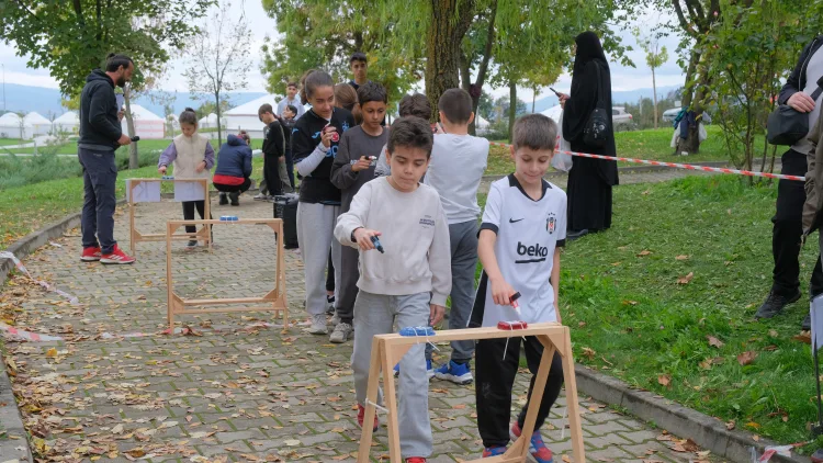 Bursa İnegöl'de oryantiring heyecanı