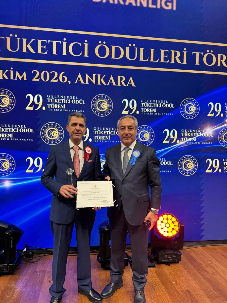 Mehmet Çetinkaya'ya anlamlı ödül